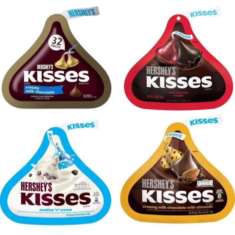

A013/16 - 146gr HERSHEY'S Kisses isi 32pcs Exp. Des 2024