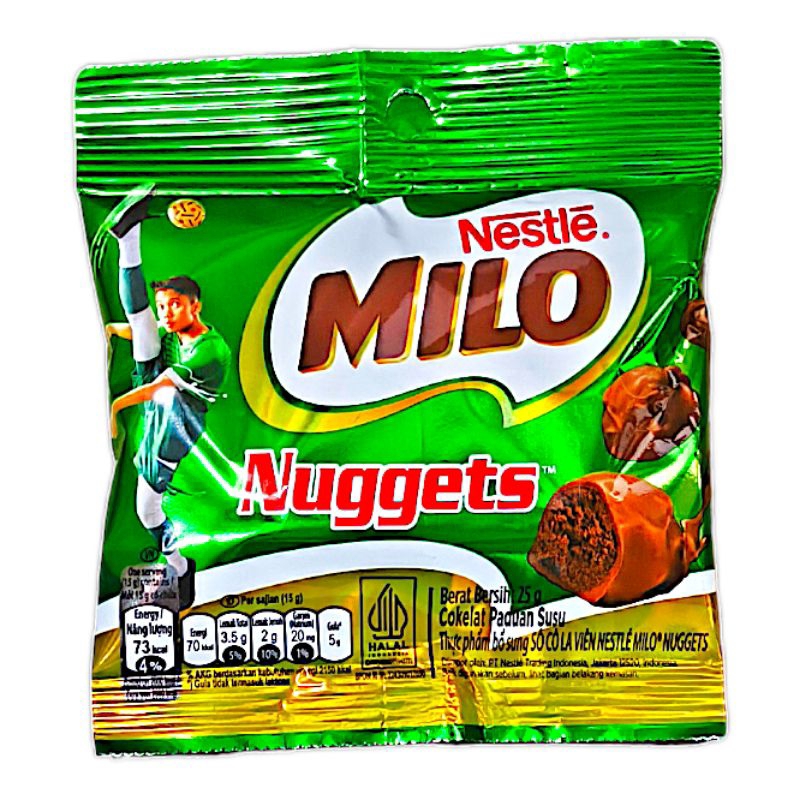 

Ngemil Tapi Tetep Sehat: Nestle MILO NUGGETS 25 Gram Cemilan Yang Melegenda Banget Rasa Cokelat-nya Dengan Cita Rasa Milo