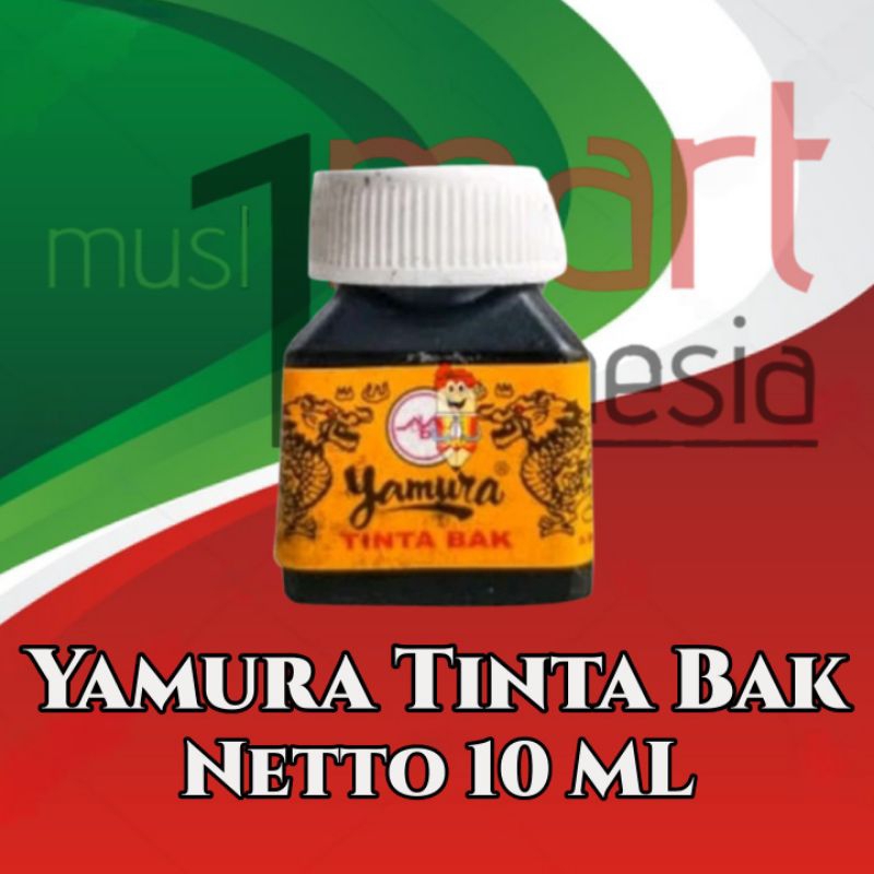 

Tinta Kaligrafi ( Warna Hitam ) Ukuran 10 Milli Merk Yamura Bak