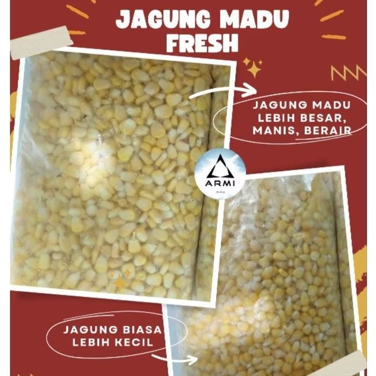 

JAGUNG MADU MANIS FRESH 1 KG (BELI 3 LEBIH MURAH)