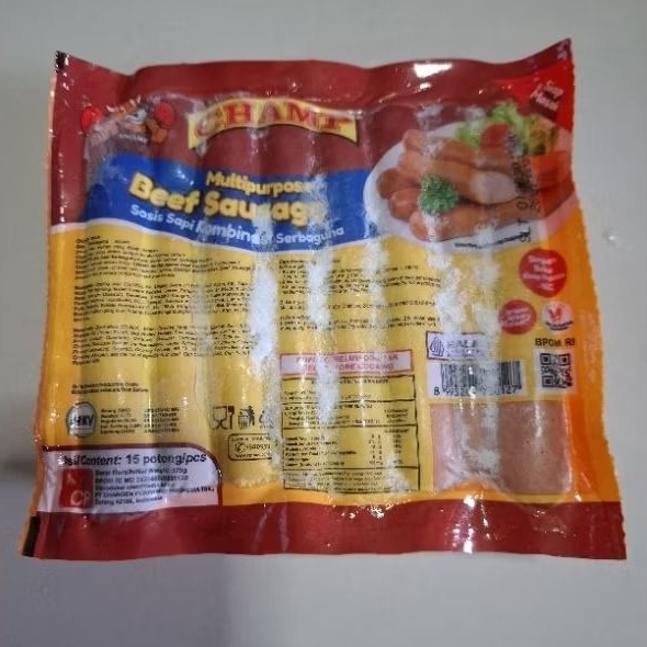 

CHAMP SOSIS SAPI ISI 15/CHAMP SOSIS SAPI SERBAGUNA 375 GRAM/SOSIS SAPI 375 GRAM