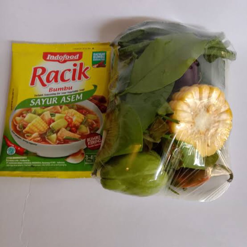 

PAKET SAYUR ASEM + BUMBU RACIK