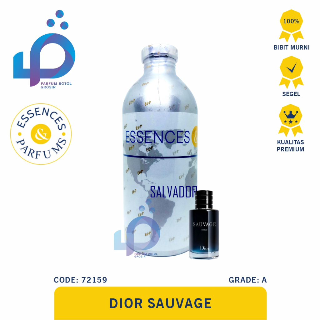 SALVADOR 72159 | Senada Wangi Dio Savage by Essences | Grade A | 500gr Segel