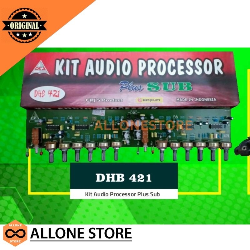 KIT AUDIO PROCESSOR PLUS SUB DHB 421