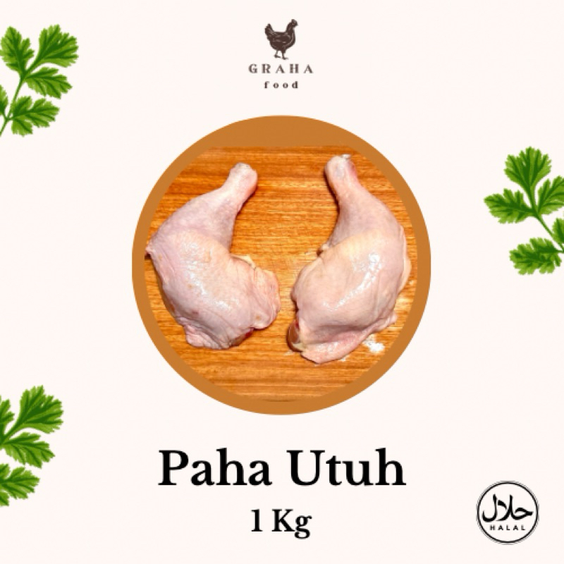 

Paha Utuh Ayam 1 Kg Pengiriman Instant dan Sameday Graha Food