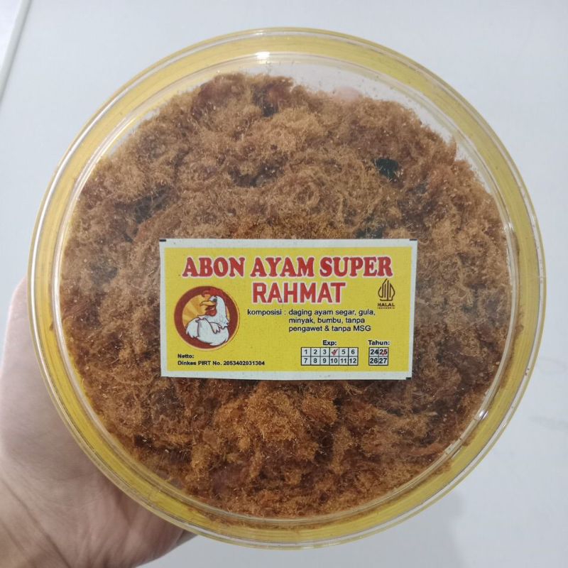

Abon rahmat ori 150gr