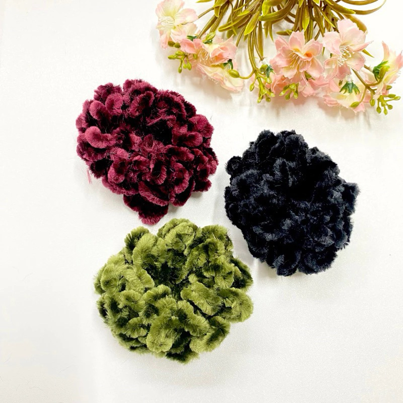 Ikat Rambut Hijab Ubur Ubur Mini Cepol | Ikat Rambut Kecil Cepol