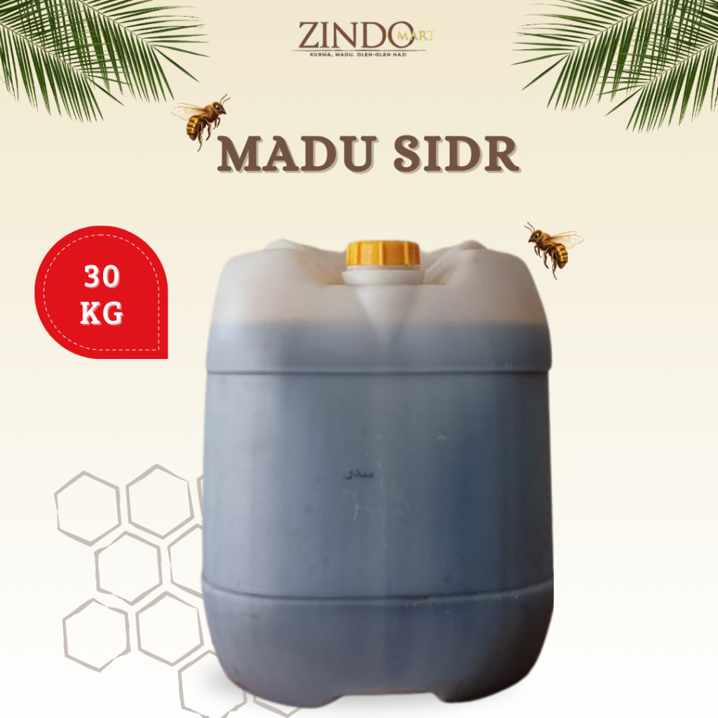 

MADU SIDR 30KG ASLI MURNI KEMASAN GALON / PURE RAW HONEY