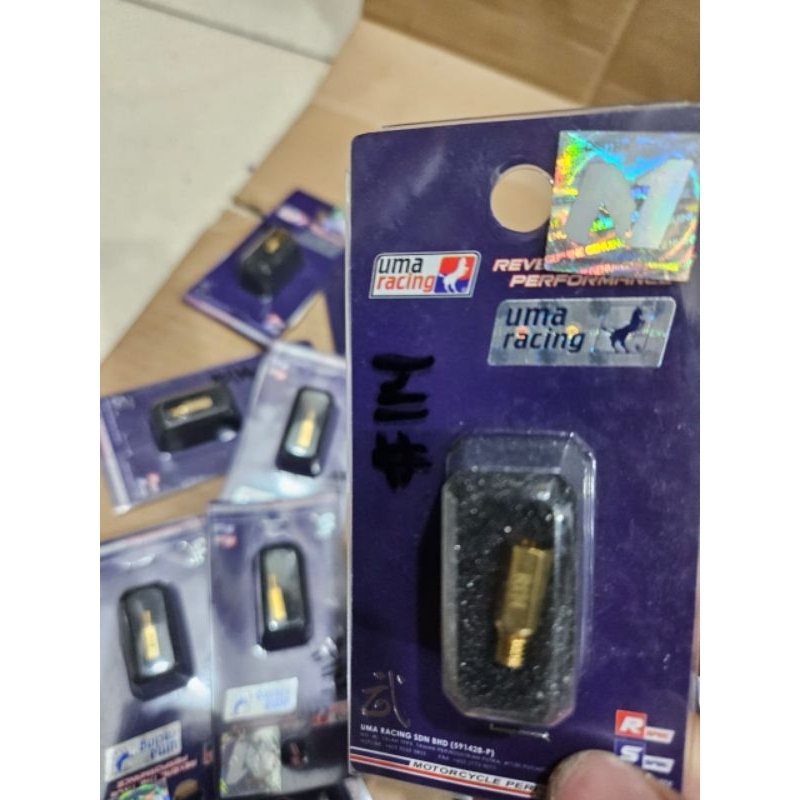 MAIN JET PWK UMA RACING  112 114 116 118 110 120 122 126 UMA RACING