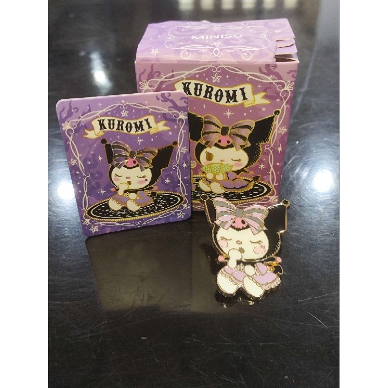 [SELECTED] Kuromi Blind Box Party Series Enamel Badge/Pin - Selected Ori Miniso