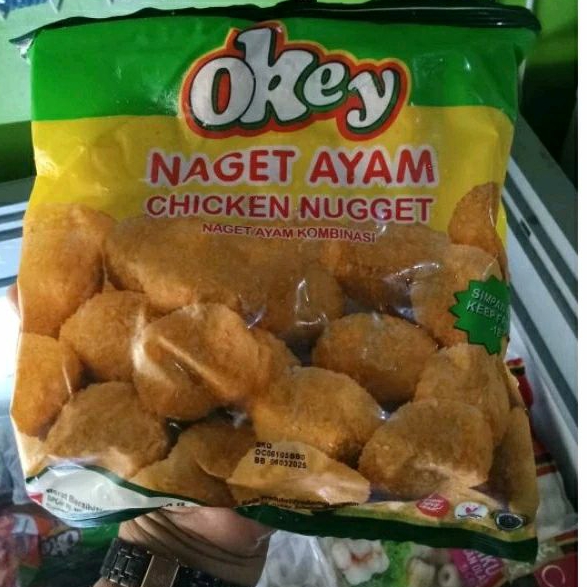 

naget ayam okey 500gr/okey naget coin