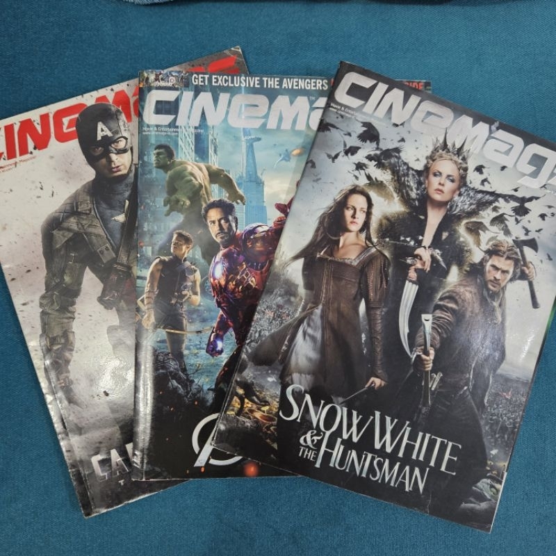 Cinemags Magazine Majalah Cinemags lama 2011 - 2012 Majalah film