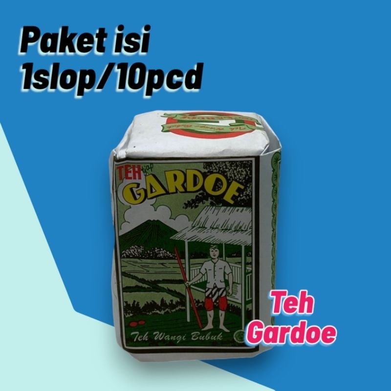 

TEH SOLO TEH GARDOE IJO 1 PAK ISI 10 BUNGKUS 40GRAM