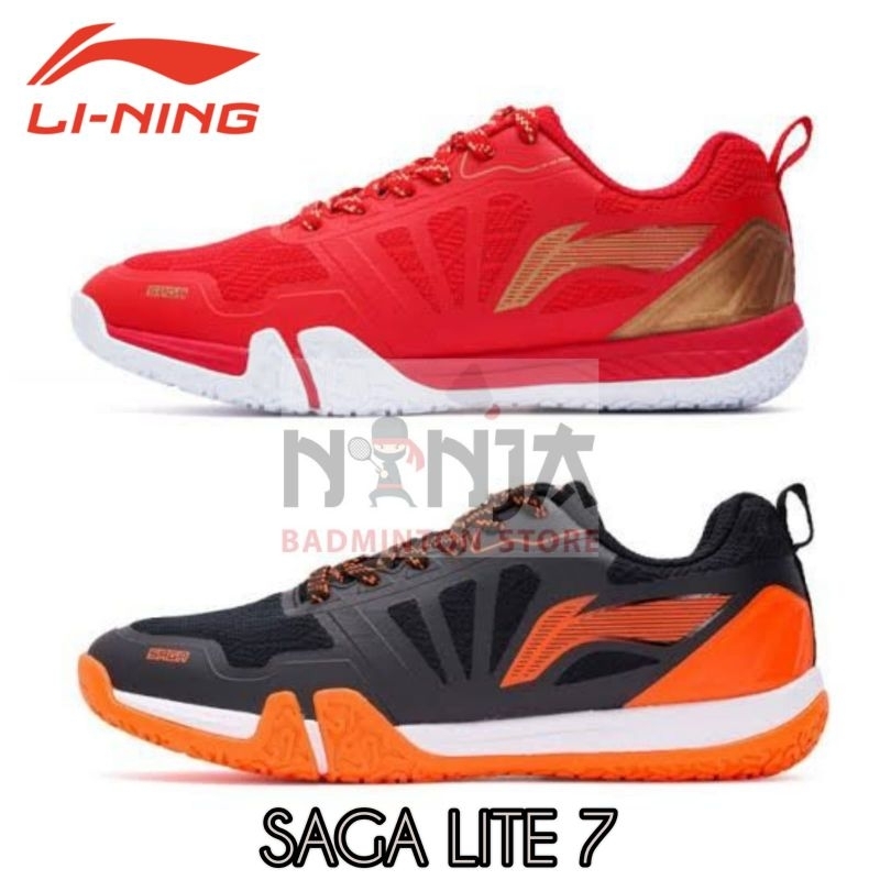 Sepatu Badminton SAGA LITE 7 LINING // Sepatu Bulutangkis LINING SAGA LITE 7 ORIGINAL