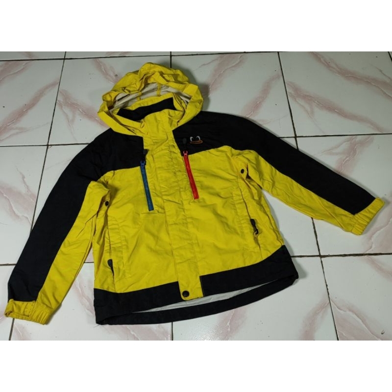 JAKET ANAK PANCOAT OUTDOOR ANTI AIR TINGKAT TINGGI 6-7Thn