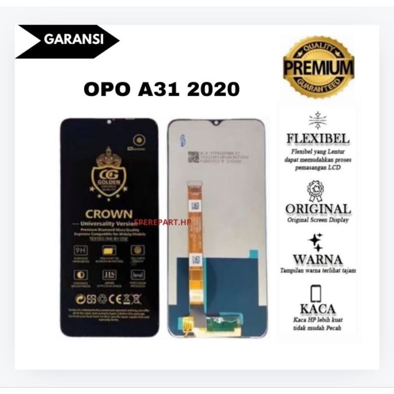 LCD TOUCHSCREEN OPO A31 2020 FULLSET ORIGINAL/LCD OPO A31 2020 ORIGINAL