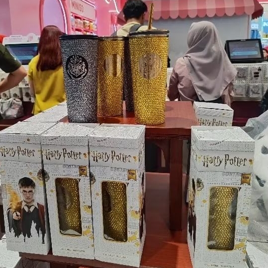 MINISO X HARRY POTTER TUMBLER / TUMBLER HARRY POTTER STAINLESS STEEL