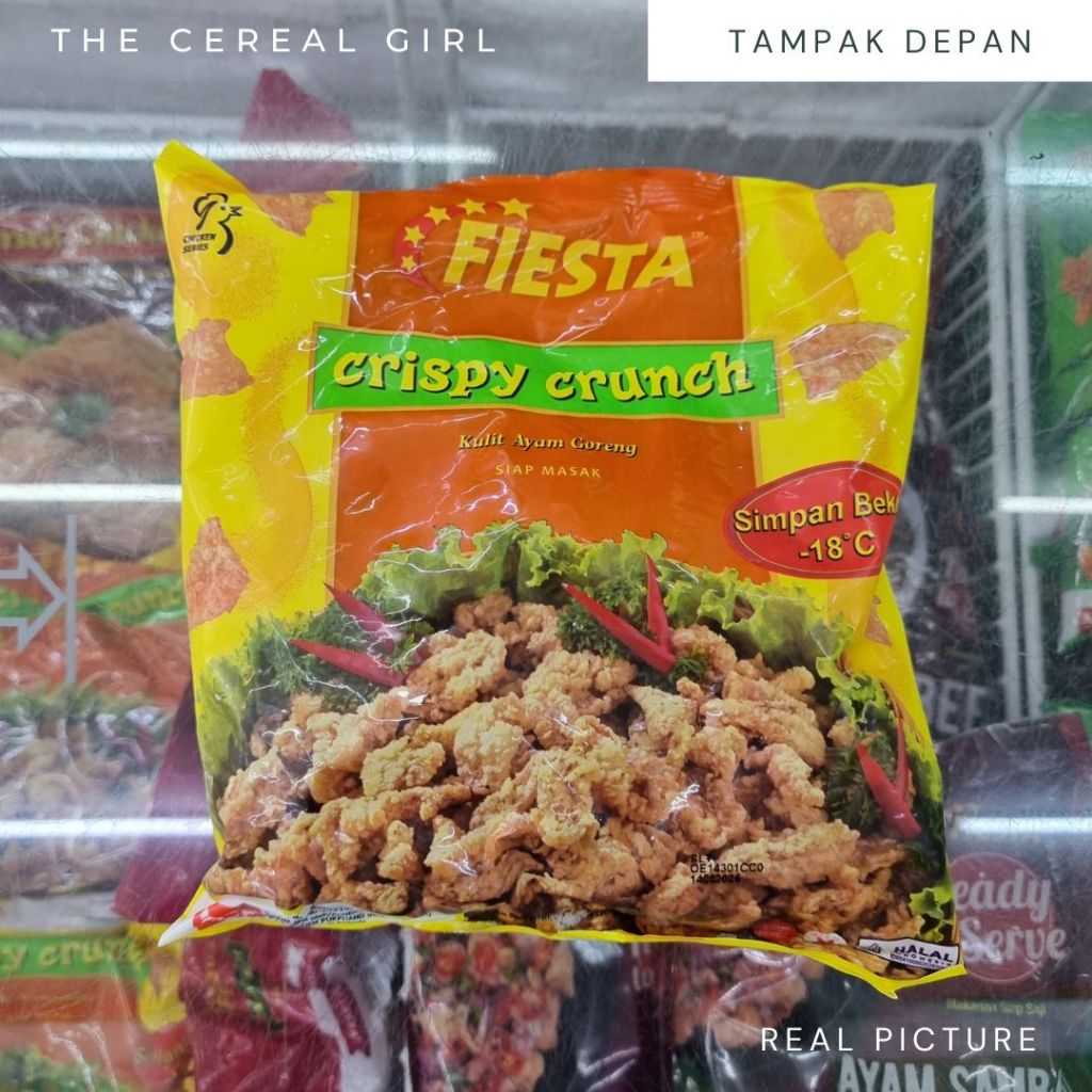 

[KONDISI BARU - 100% ORIGINAL] FIESTA Crispy Crunch - Kulit Ayam Goreng 300gr