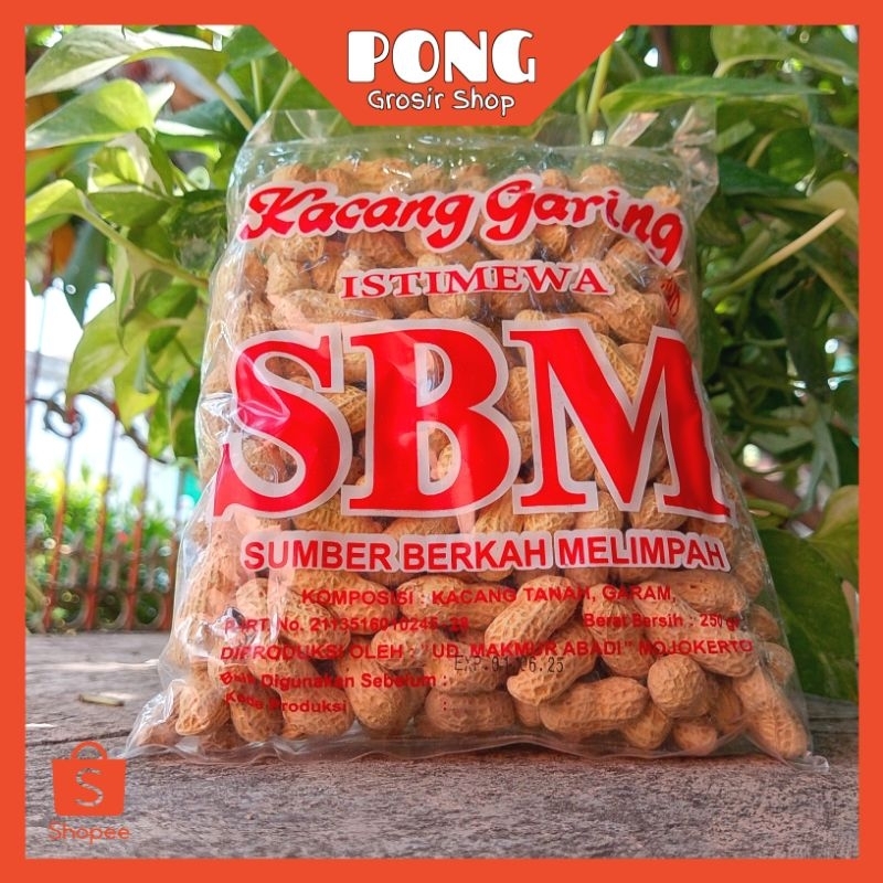 

Kacang Kulit SBM 250 gram