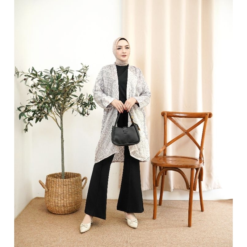 BAHTERA Batik - Batik Outer Viscose Modern Wanita Anya Motif