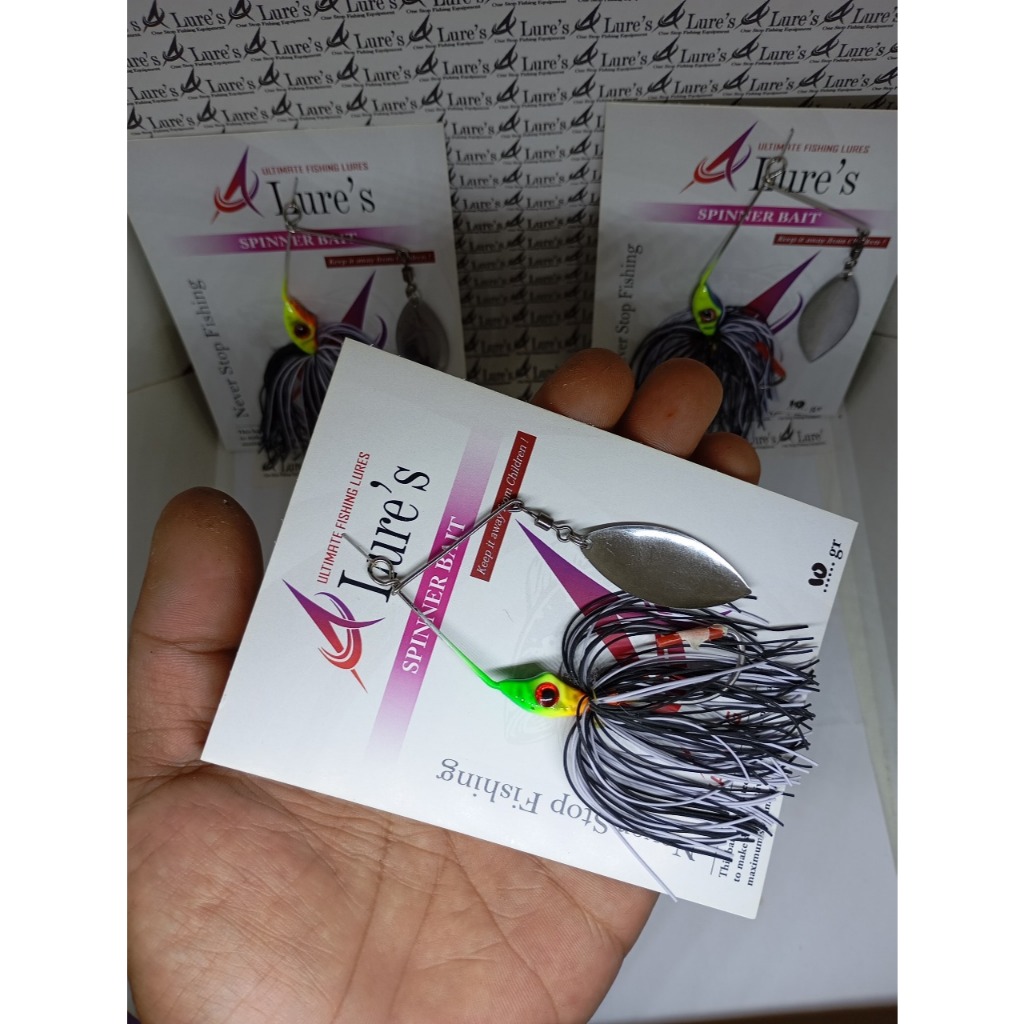 Spinner Bait Mini 10 GR Umpan Gabus Tenggelam