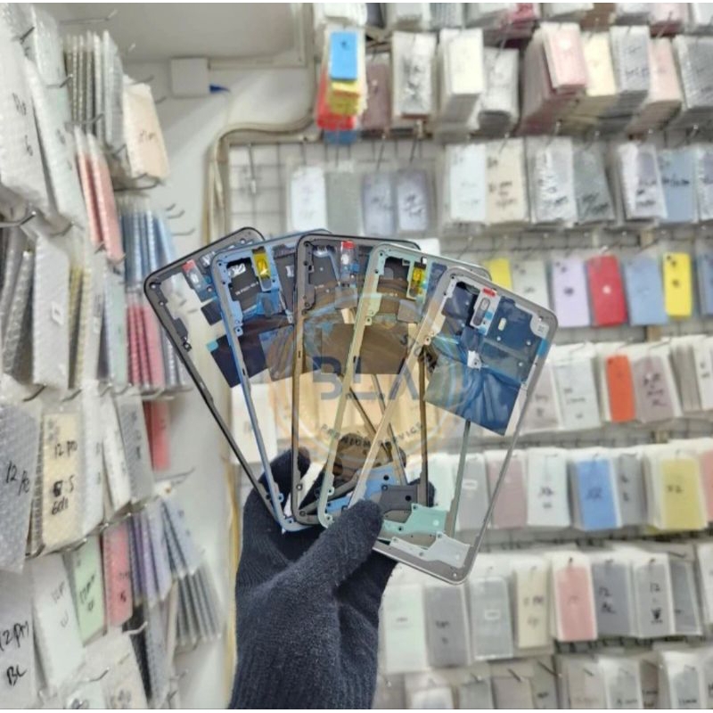 BEZEL TUTUP MESIN CASING TULANG TENGAH XIAOMI REDMI NOTE 10 - NOTE 10S