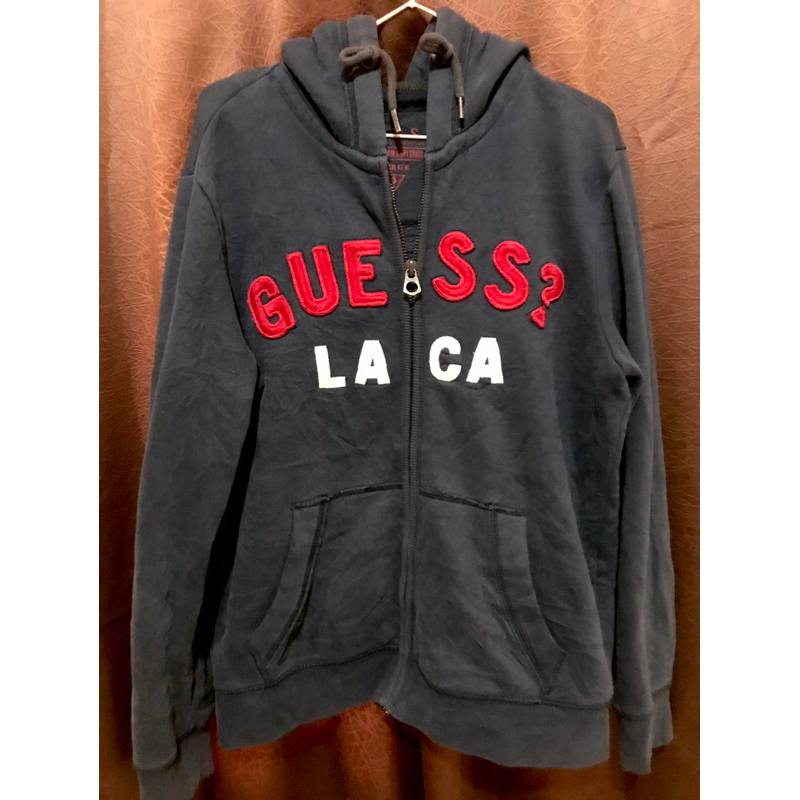 Hoodie Zipper Guess