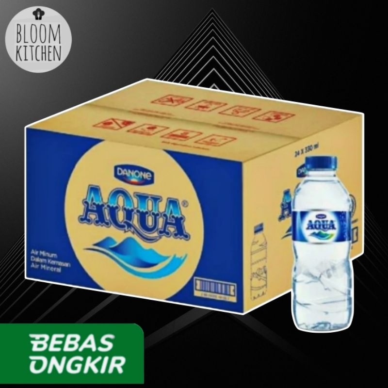 

AQUA 330ml 1 dus / Karton - Air Mineral isi 24 botol