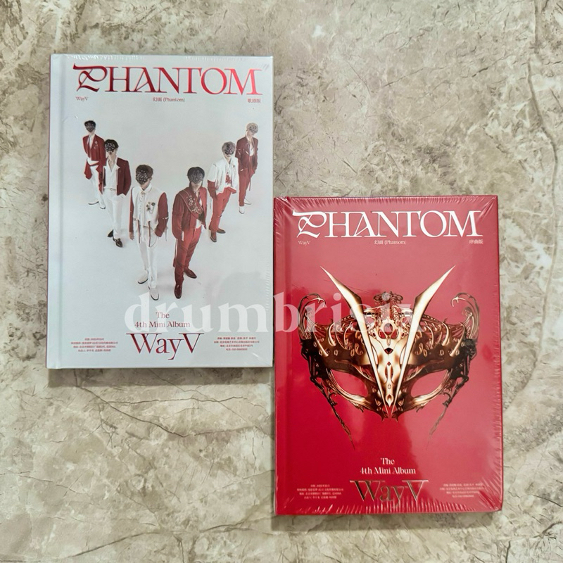 READY STOCK WayV 4th Mini Album PHANTOM CHINA VER SEALED NCT CH VERSION KUN TEN WINWIN XIAOJUN HENDE