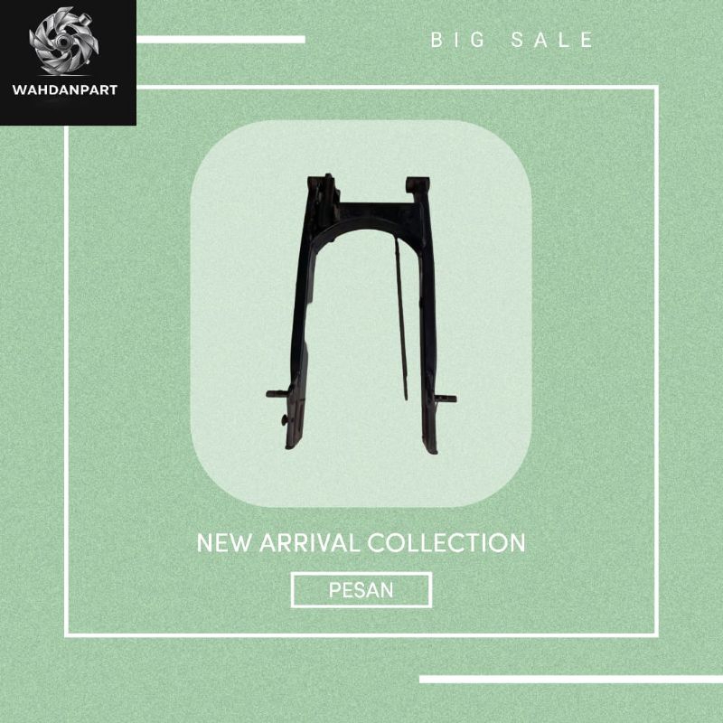 SWING ARM YAMAHA VEGA ZR HITAM STANDART