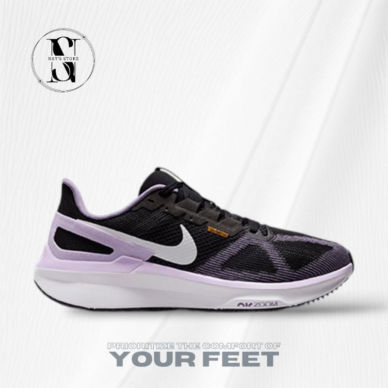 Sepatu Olahraga Wanita NIKE STRUCTURE 25 - Black