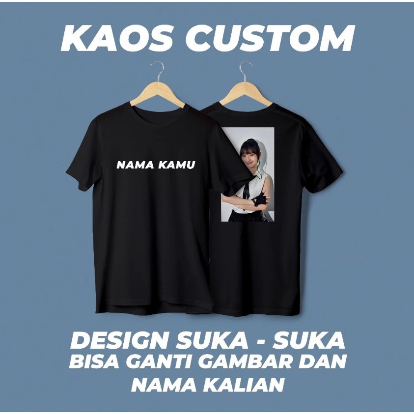 SSLS - KAOS CUSTOM FOTO / KAOS KATA KATA / CUSTOM KAOS FOTO