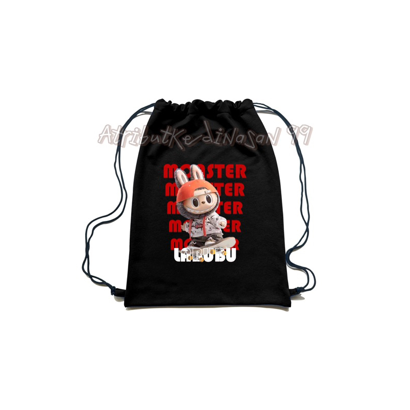 String bag Tas serut Anak POP MART LABUBU THE MONSTERS OLD SCHOOL VANS OFF THE WALL Tas Serut Anak F
