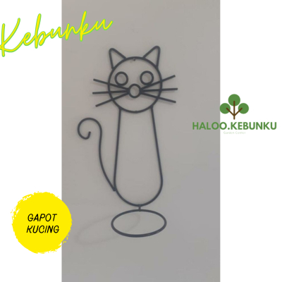 [Gratis POT] Gantungan Bunga model unik Pot Kembang Gantung Besi