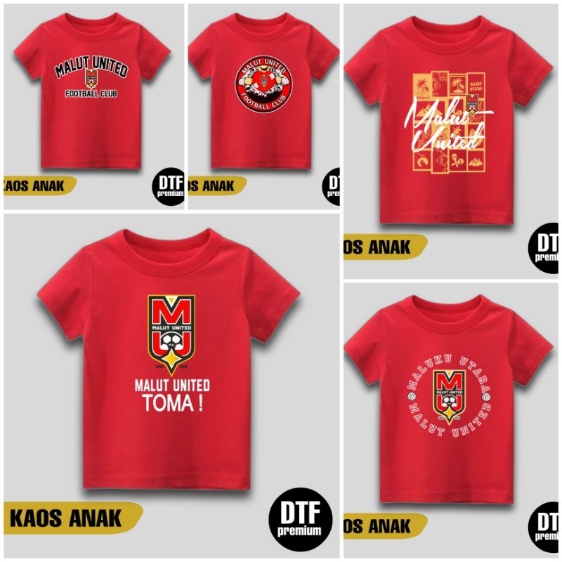 KAOS ANAK MALUT UNITED merah