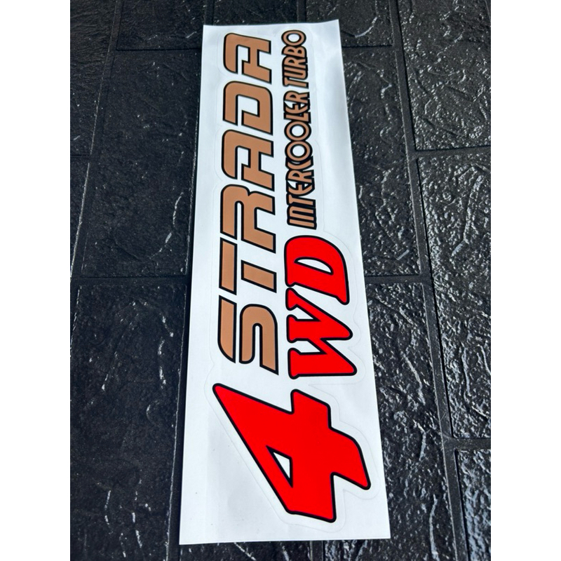 STIKER STRADA 4WD TRITON INTERCOOLER TURBO