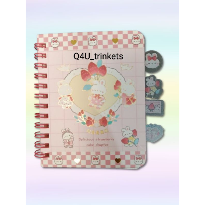 

Note Book Spiral Bunny