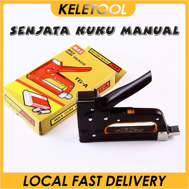 

Keletool TG-A Stapler Tembak Gun Tacker Max Original Guntacker alat Stapler tembak