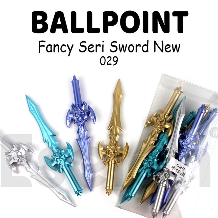 

HJ6 MaxMart 12pcs Pulpen Gel Fancy 1 Pak Pulpen Fancy Bentuk