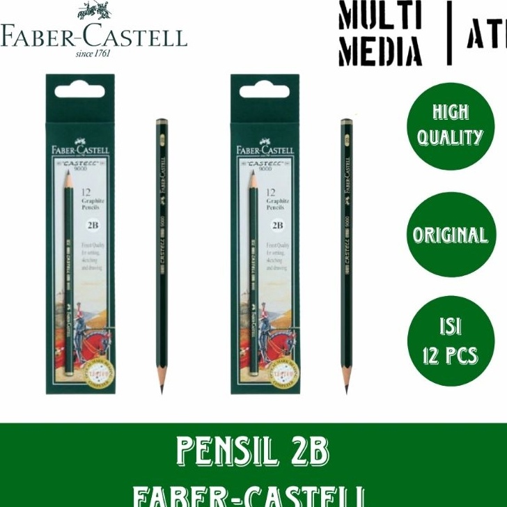 

KF7 ORINAL PENSIL PENCIL 2B FABERCASTELL ASLI