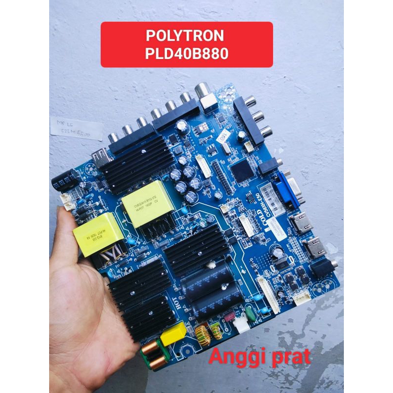 MB POLYTRON PLD 40B880 MAINBOARD TV POLYTRON PLD 40B880 MODUL TV POLYTRON PLD 40B880