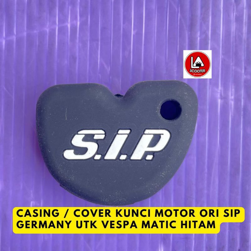 Cover kunci motor (Hitam) SIP Germany utk Vespa Matic