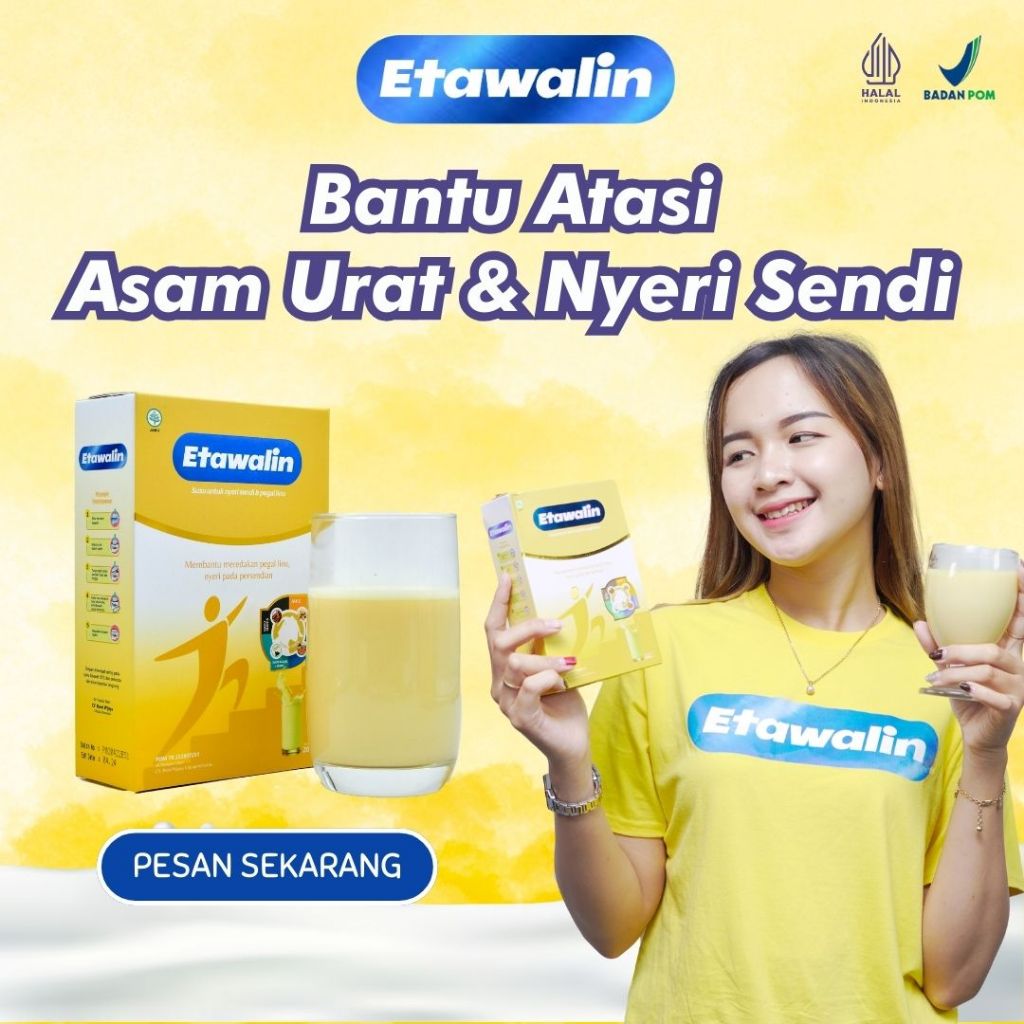 

Etawalin Susu Kambing Etawa Bantu Atasi Asam Urat dan Nyeri Sendi Official 5 Box