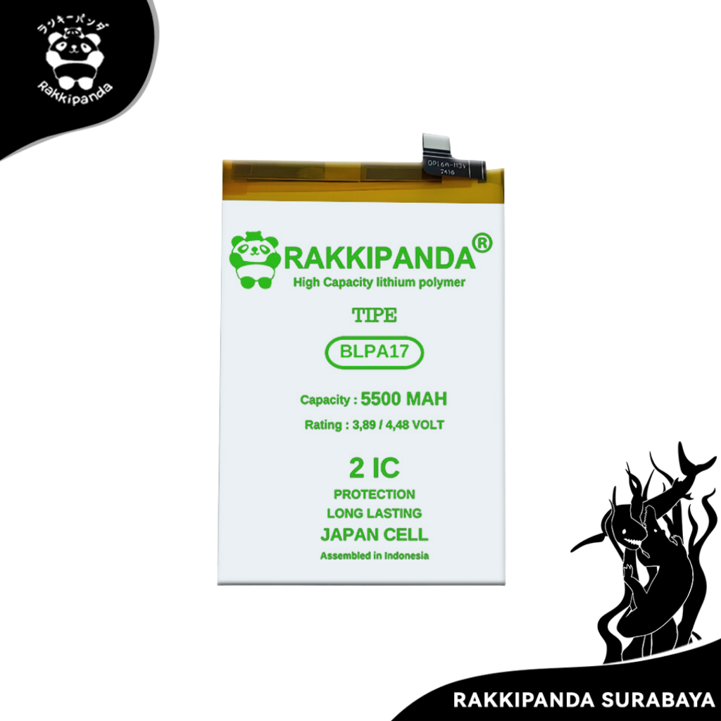 Baterai Rakkipanda BLPA17 Realme C53
