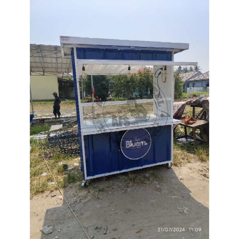 booth semi kontainer gerobak jualan gerobak kekinian