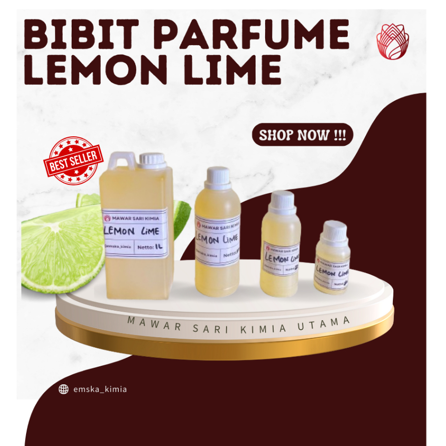 Bibit parfum lemon lime / biang parfum lemon lime / fragrance oil