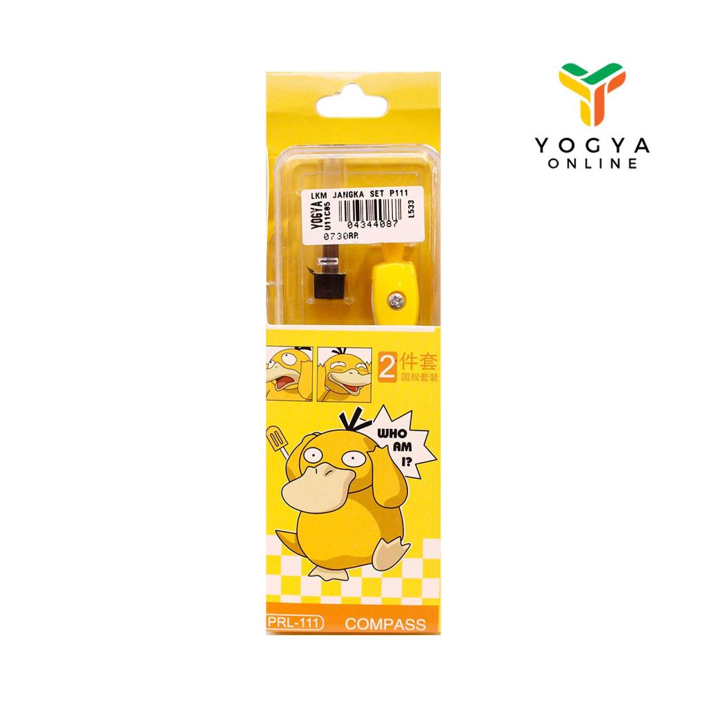 

Jangka Set Compass Warna Kuning Motif Duck