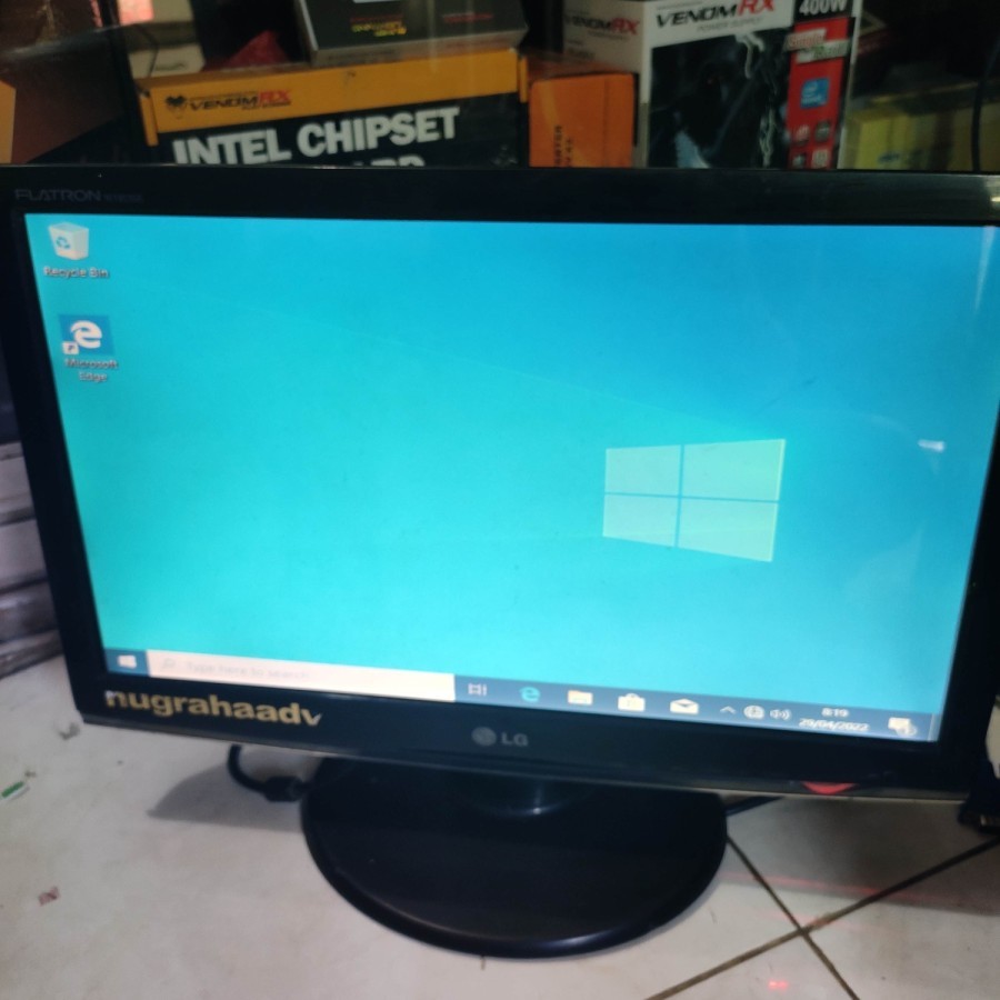 monitor lg 19 inch W1953se