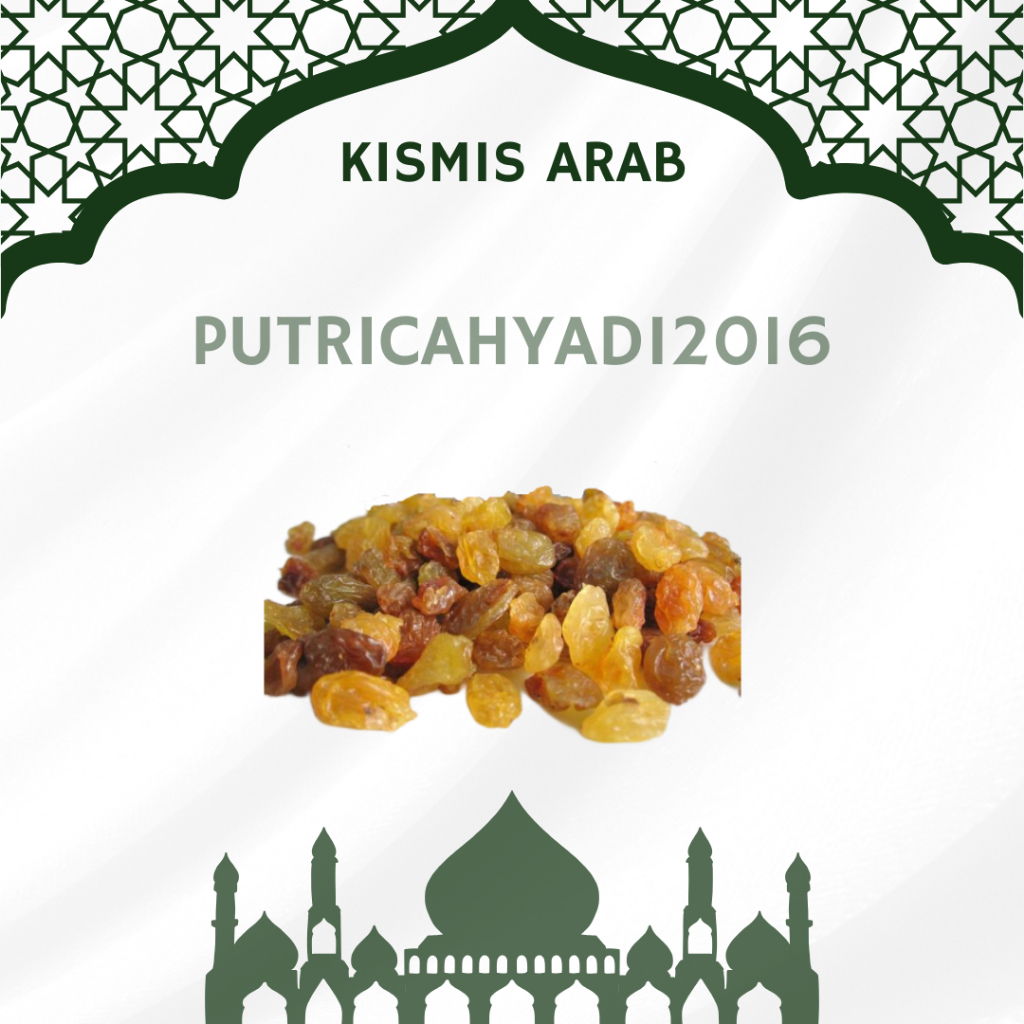 

Kismis arab oleh oleh haji dan umroh