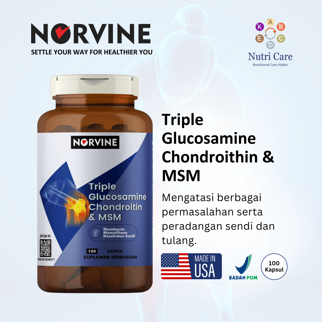 NORVINE TRIPLE GLUCOSAMINE CHONDROITIN & MSM